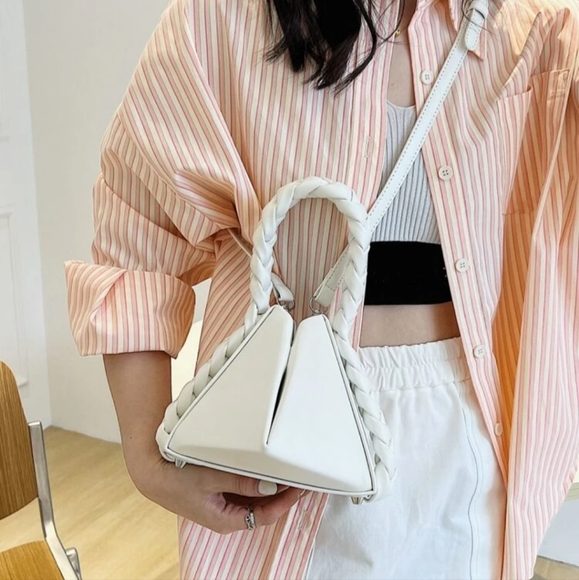 NWT SHEIN Mini Geometric Design Purse - Picture 12 of 13